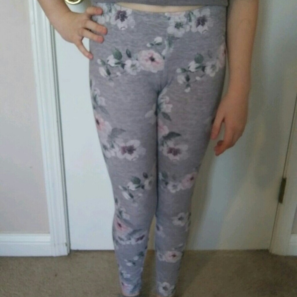 Flower leggings